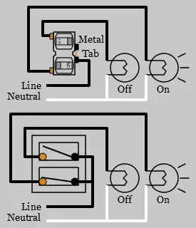 Duplex Switch Wiring Diagram 1