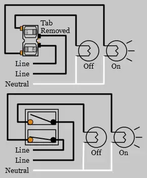 Duplex Switch Wiring Diagram 2