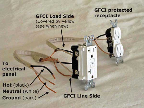 Gfci Load Wiring