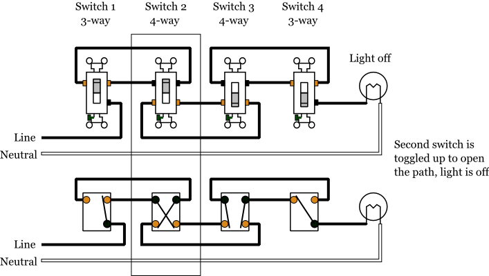 Switch Light Wiring Diagram R