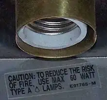 Light Fixture Wattage Rating