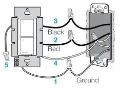 Lutron Caseda Single Pole Smart Switch