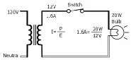 12 Volt 20 Watt Light Bulb Circuit Thumb